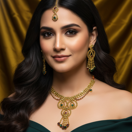 Mughal Medallion Drip